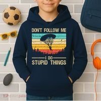 Funny Skydiving Art For Men Women Skydiver Skydive Lovers Kids Hoodie thumb 2