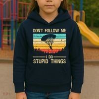Funny Skydiving Art For Men Women Skydiver Skydive Lovers Kids Hoodie thumb 3
