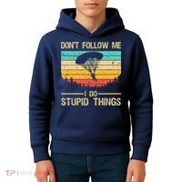 Funny Skydiving Art For Men Women Skydiver Skydive Lovers Kids Hoodie thumb 4