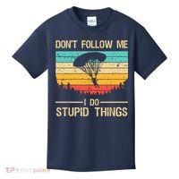 Funny Skydiving Art For Men Women Skydiver Skydive Lovers Kids T-Shirt thumb 0