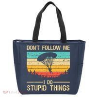 Funny Skydiving Art For Men Women Skydiver Skydive Lovers Tote Bag thumb 0