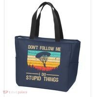 Funny Skydiving Art For Men Women Skydiver Skydive Lovers Tote Bag thumb 3