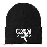 Florida Strong Awareness Hurricane Milton Beanie thumb 0