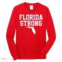 Florida Strong Awareness Hurricane Milton Long Sleeve Shirt thumb 0