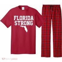 Florida Strong Awareness Hurricane Milton Pajama Set thumb 0