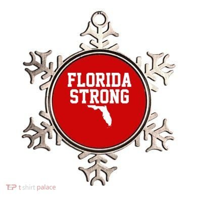 Florida Strong Awareness Hurricane Milton Ornament