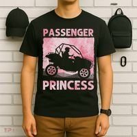 Funny SxS Art For Women Girl SxS UTV Offroading Side By Side  T-Shirt thumb 6