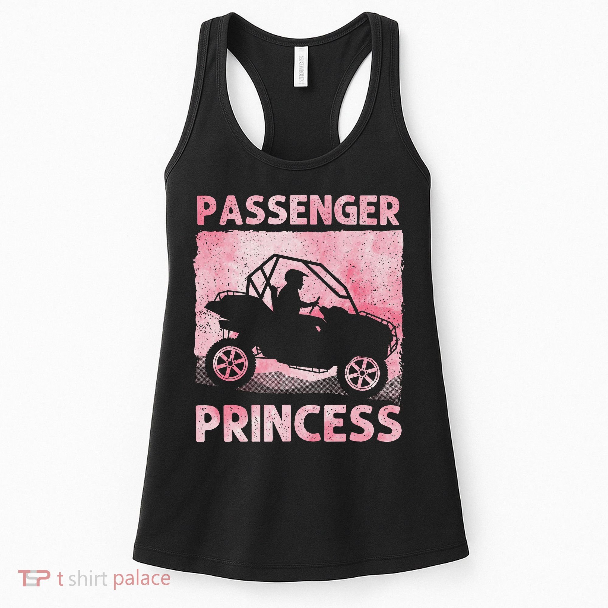 Funny SxS Art For Women Girl SxS UTV Offroading Side By Side  Women's Tank Top