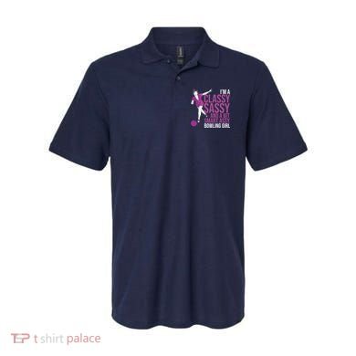 Funny Smart Assy Bowling Gift For Classy Bowler Women Polo