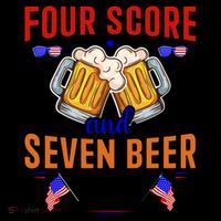 Four Score And Seven Beer Ago 4th Of July Coffee Mug thumb 5