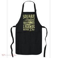 Funny Squarebody American Flag Classic Truck Apron thumb 0
