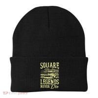 Funny Squarebody American Flag Classic Truck Beanie thumb 0