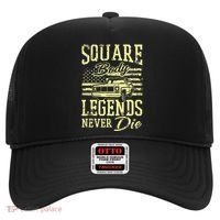 Funny Squarebody American Flag Classic Truck Hat thumb 0