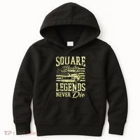 Funny Squarebody American Flag Classic Truck Kids Hoodie thumb 0