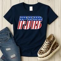 FJB Stars And Stripes Women's T-Shirt thumb 3