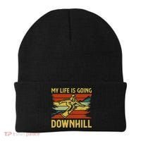 Funny Snowboarding Art For Women Snowboard Snowboarder Beanie thumb 0