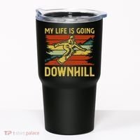 Funny Snowboarding Art For Women Snowboard Snowboarder Tumbler thumb 0