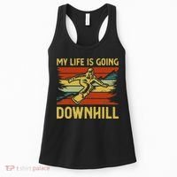 Funny Snowboarding Art For Women Snowboard Snowboarder Women's Tank Top thumb 0