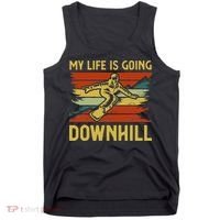 Funny Snowboarding Art For Women Snowboard Snowboarder Tank Top thumb 0