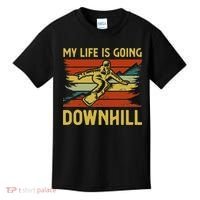 Funny Snowboarding Art For Women Snowboard Snowboarder Kids T-Shirt thumb 0