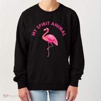 Flamingo Spirit Animal Cute Flamingo Lover Women's Sweatshirt thumb 0