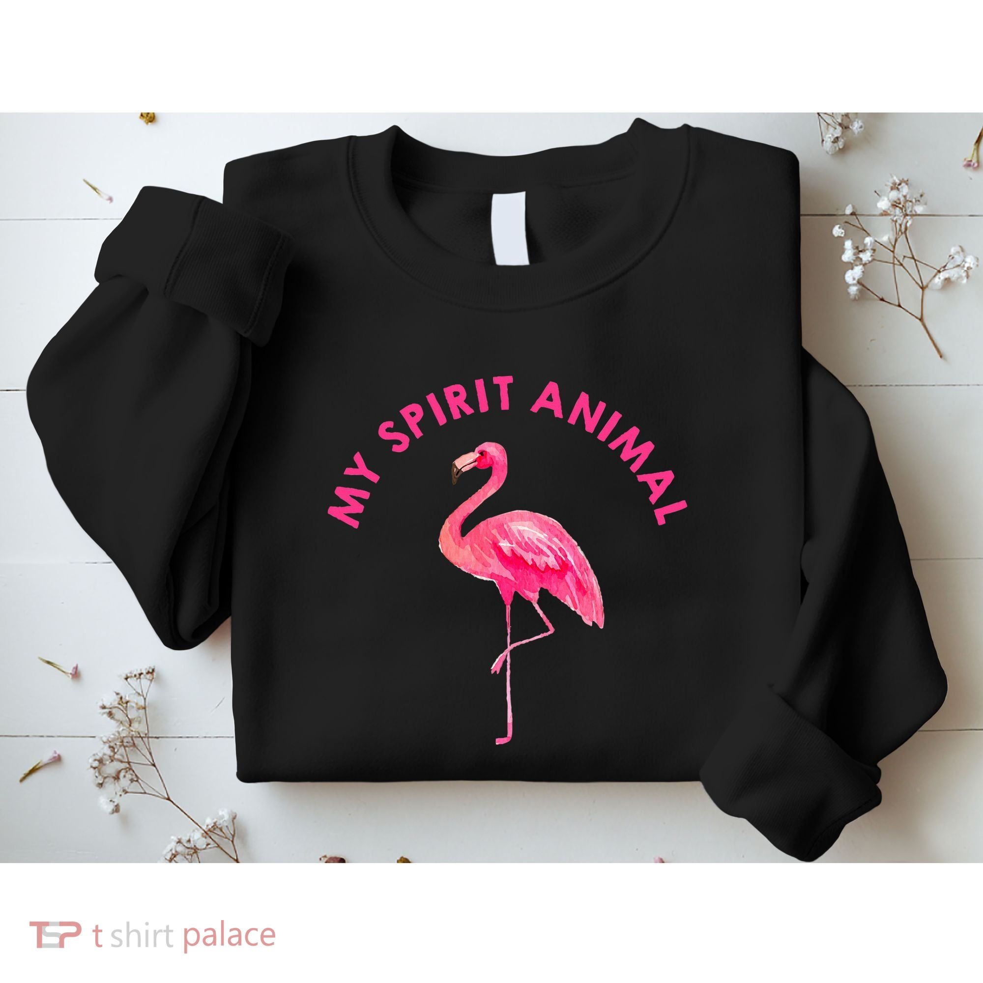 Flamingo Spirit Animal Cute Flamingo Lover Sweatshirt