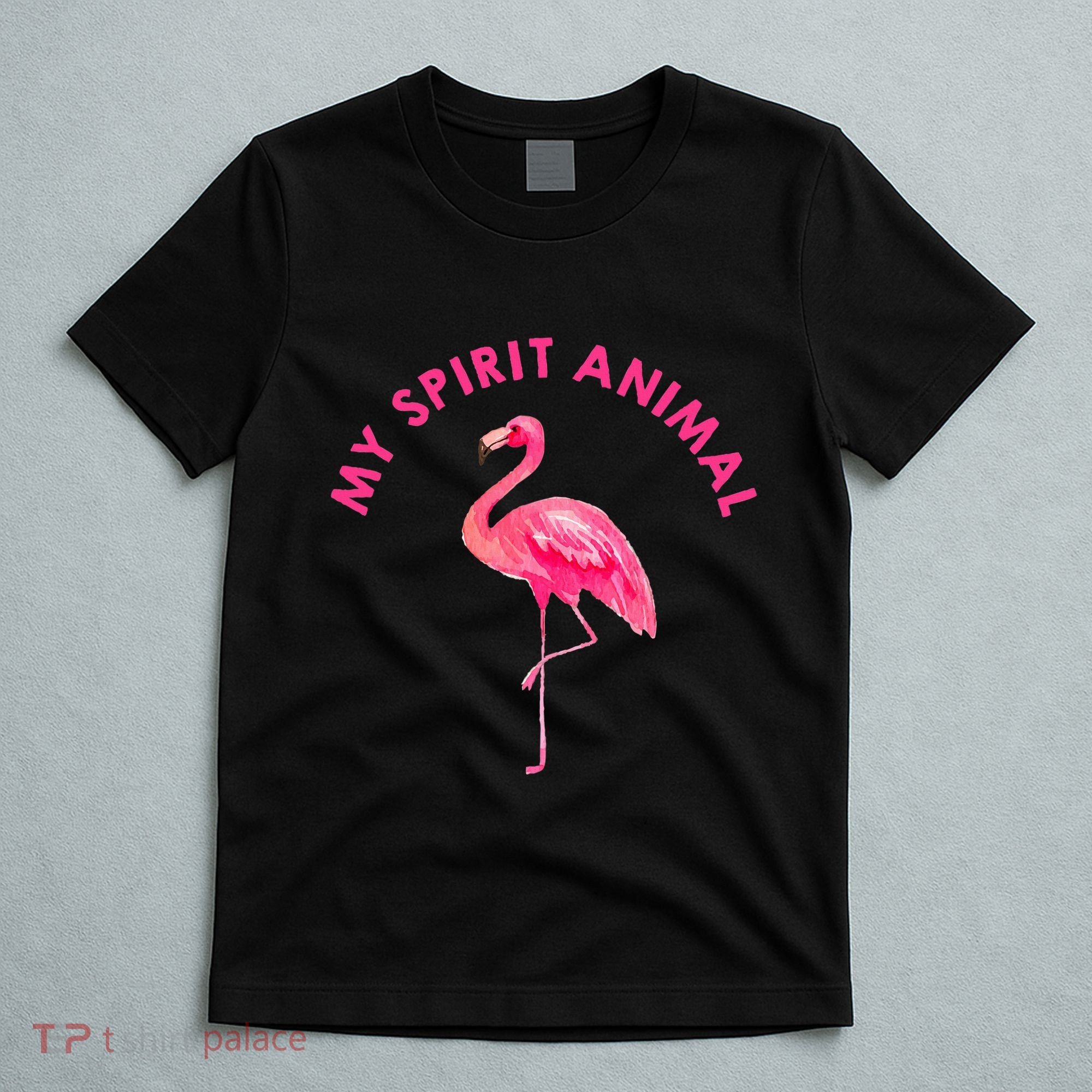 Flamingo Spirit Animal Cute Flamingo Lover T-Shirt