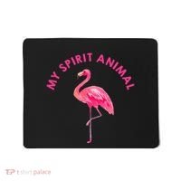 Flamingo Spirit Animal Cute Flamingo Lover Mousepad thumb 0