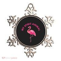 Flamingo Spirit Animal Cute Flamingo Lover Ornament thumb 0