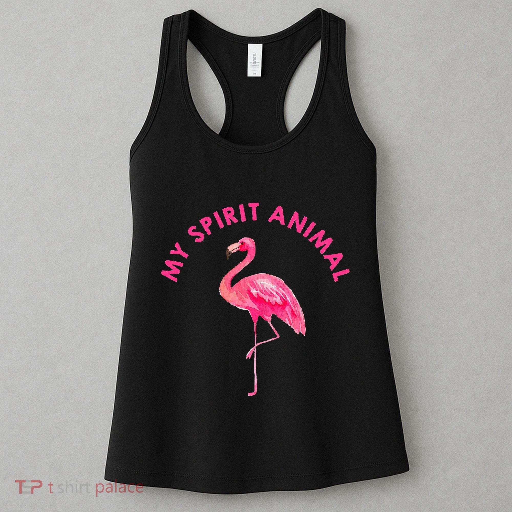 Flamingo Spirit Animal Cute Flamingo Lover Women's Tank Top