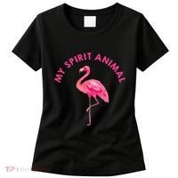 Flamingo Spirit Animal Cute Flamingo Lover Women's T-Shirt thumb 0