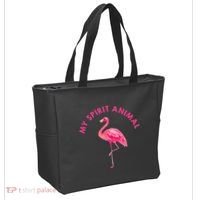 Flamingo Spirit Animal Cute Flamingo Lover Tote Bag thumb 2