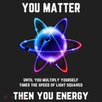 Funny Science Atom Science You Matter Energy Science Pun Beanie thumb 2