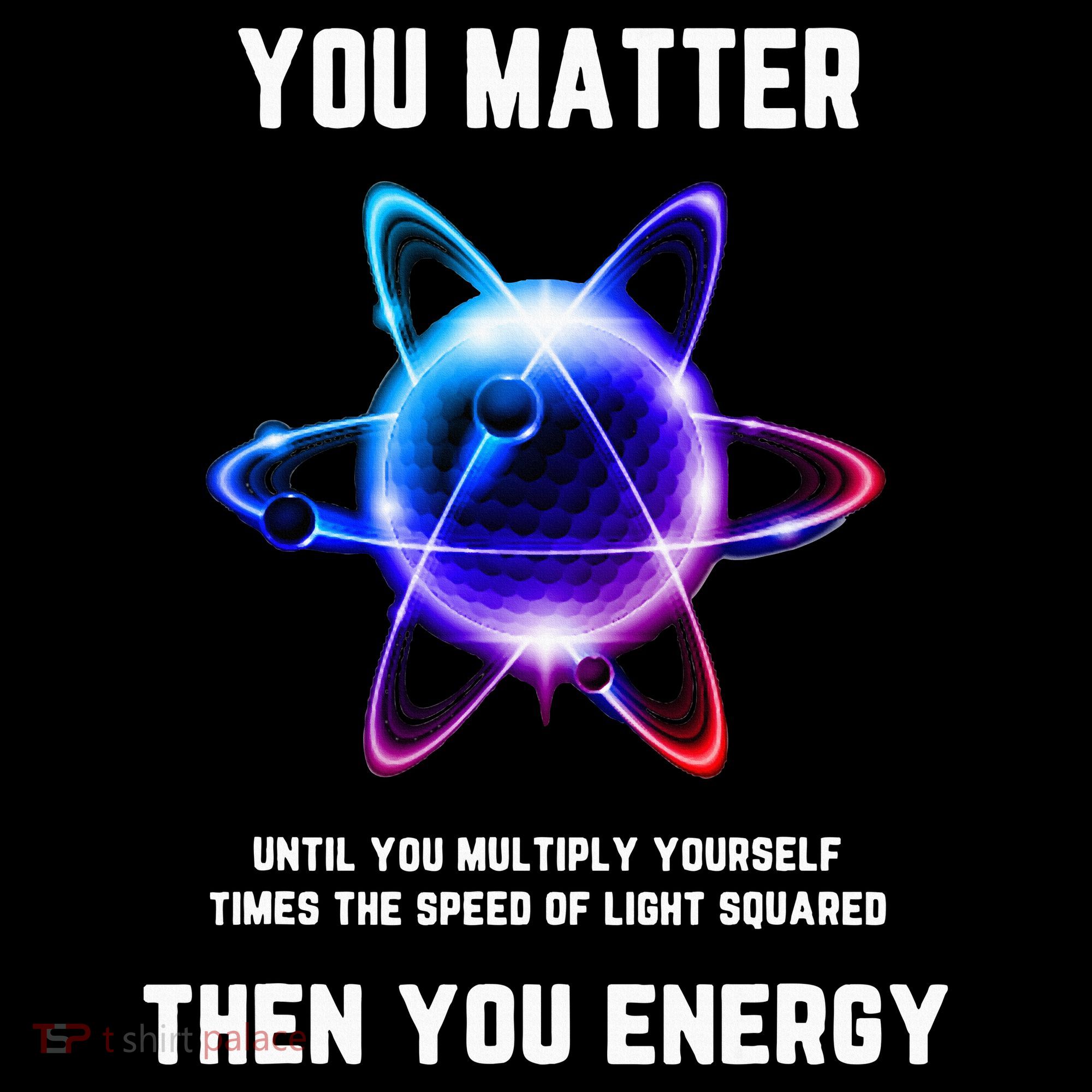 Funny Science Atom Science You Matter Energy Science Pun Visor
