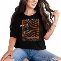 Funny Survived An Infected Botched Circumcision Meme Weird Comfort Colors T-Shirt thumb 0