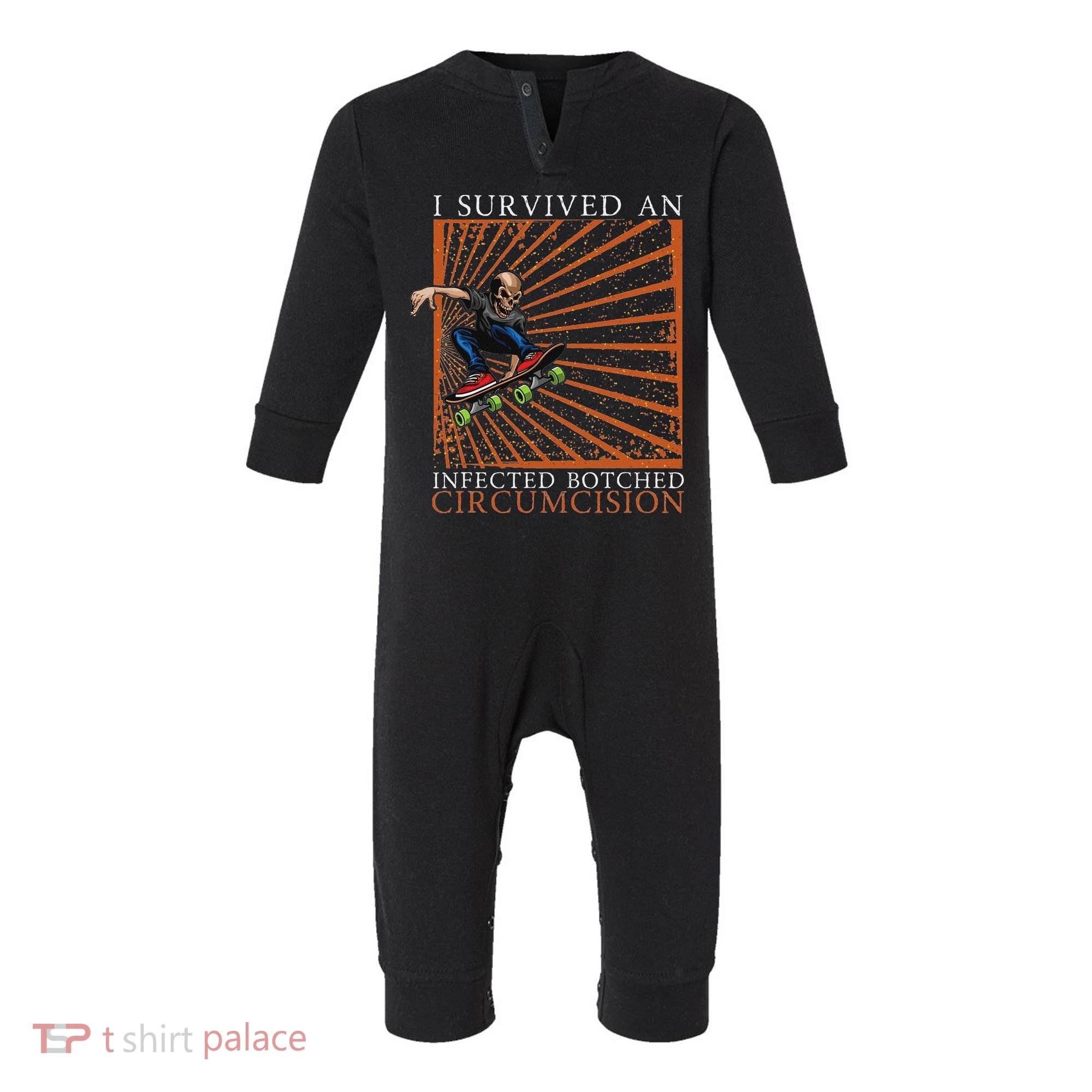 Funny Survived An Infected Botched Circumcision Meme Weird Infant Fleece One Piece
