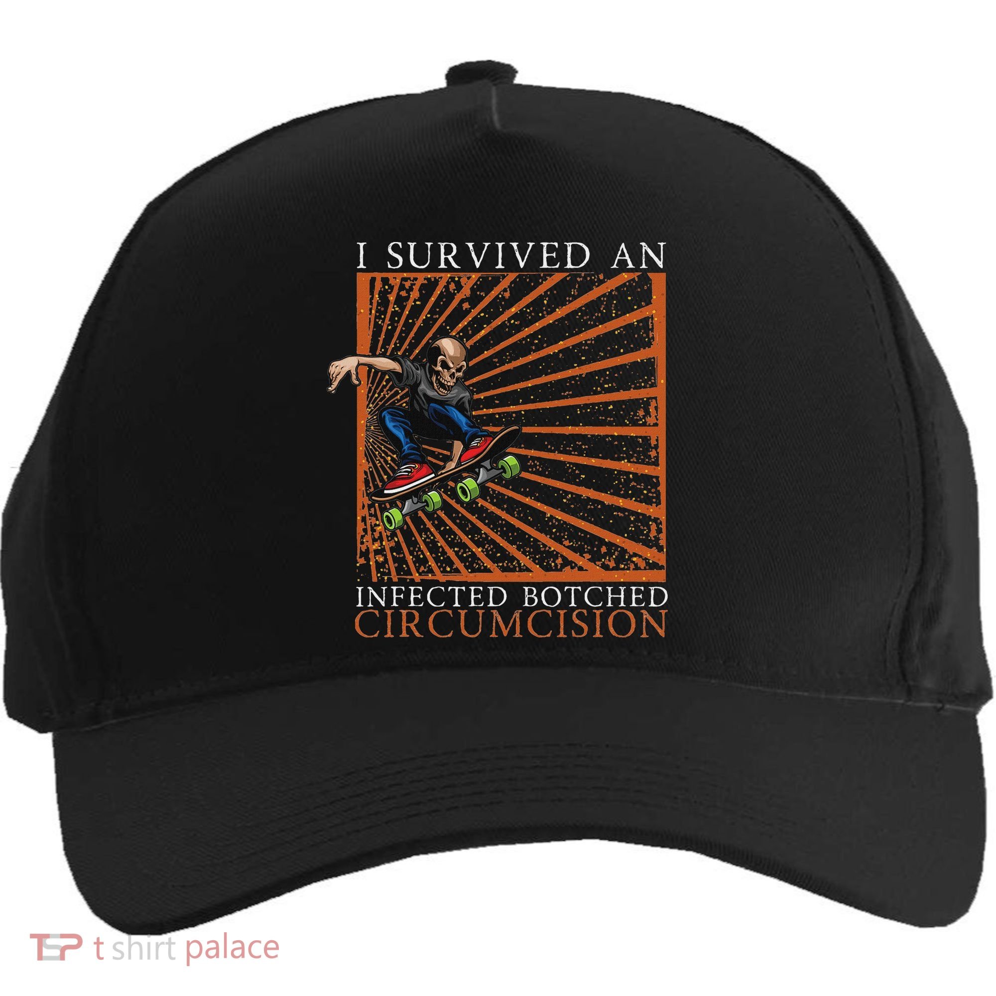Funny Survived An Infected Botched Circumcision Meme Weird Five-Panel Snapback Cap