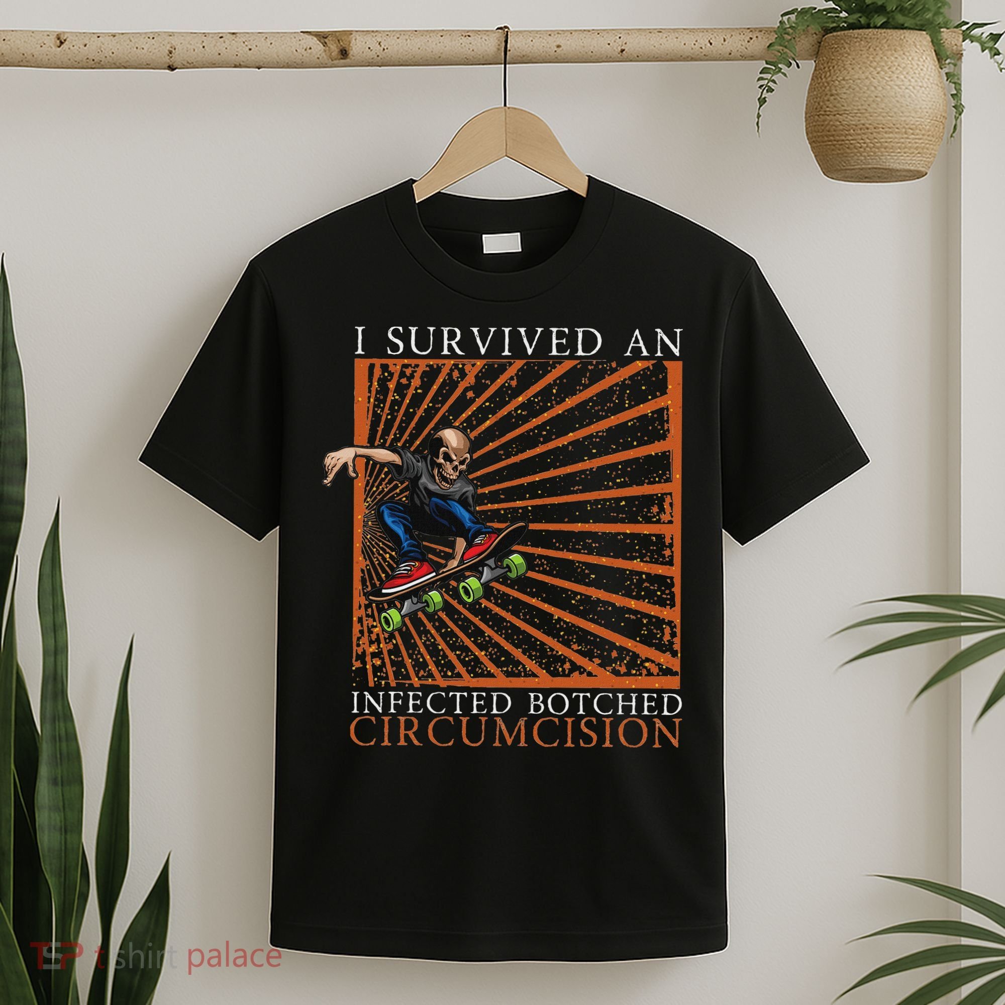 Funny Survived An Infected Botched Circumcision Meme Weird T-Shirt