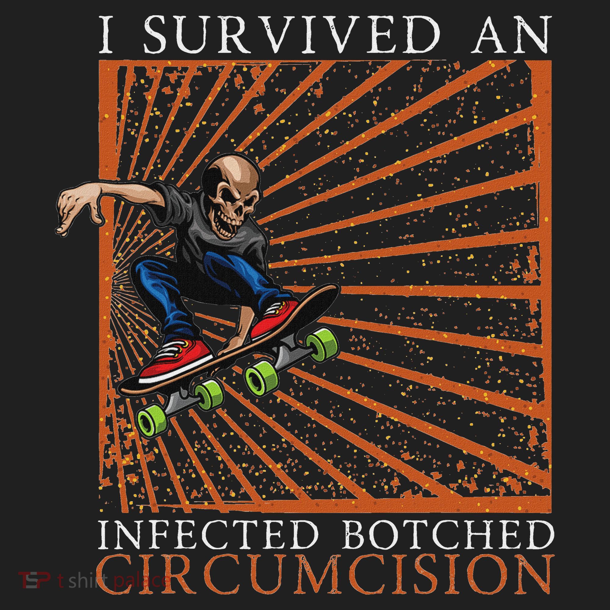Funny Survived An Infected Botched Circumcision Meme Weird Crop Fleece Hoodie