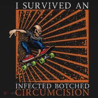 Funny Survived An Infected Botched Circumcision Meme Weird Cooling Performance Long Sleeve Crew thumb 2