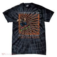 Funny Survived An Infected Botched Circumcision Meme Weird Tie-Dye T-Shirt thumb 0