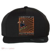 Funny Survived An Infected Botched Circumcision Meme Weird Wool Snapback Cap thumb 0