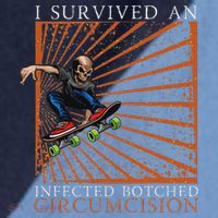 Funny Survived An Infected Botched Circumcision Meme Weird Raglan Baseball Sleeve Shirt thumb 2