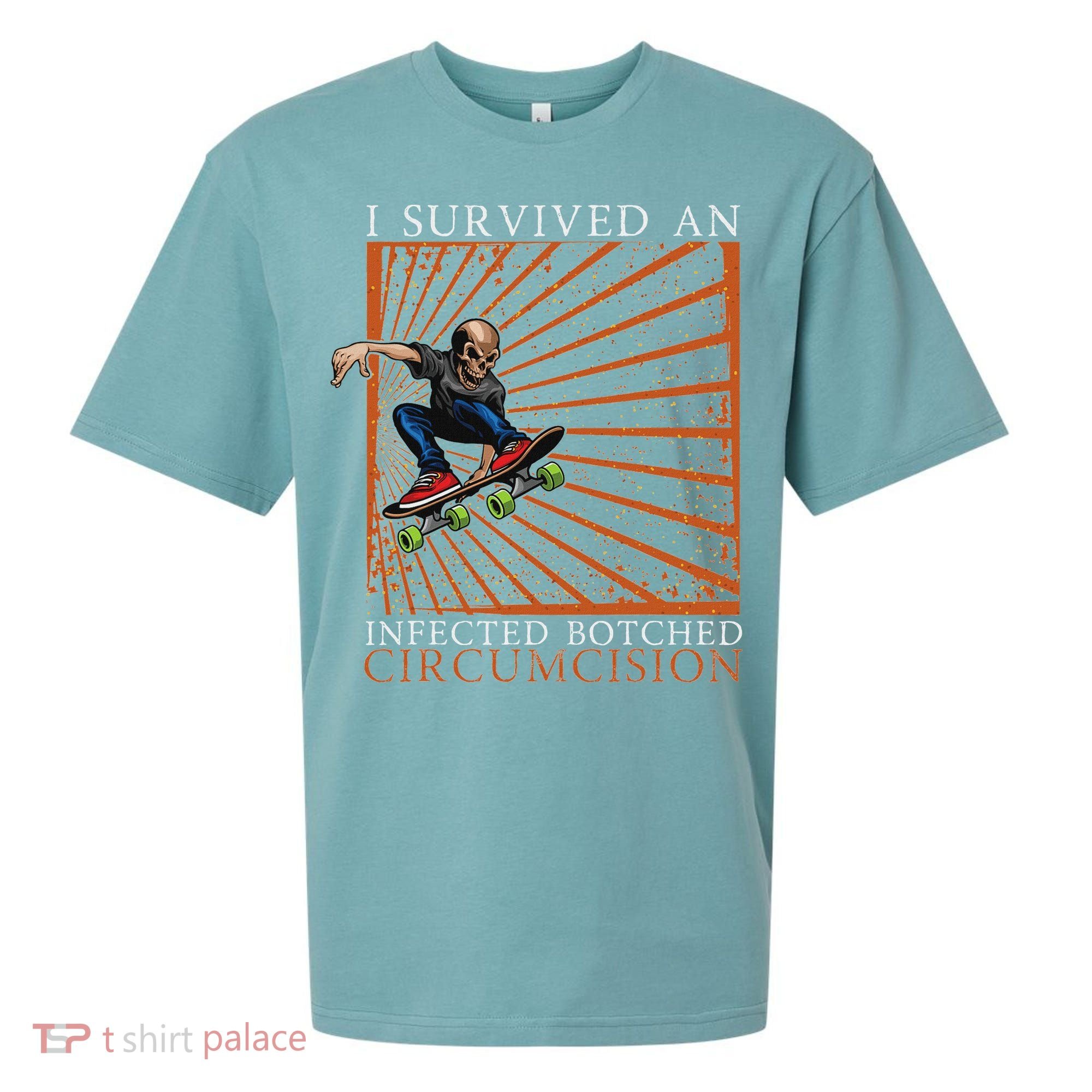 Funny Survived An Infected Botched Circumcision Meme Weird Sueded Cloud Jersey T-Shirt