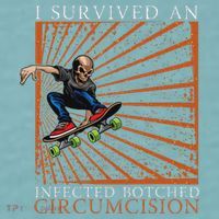 Funny Survived An Infected Botched Circumcision Meme Weird Sueded Cloud Jersey T-Shirt thumb 2