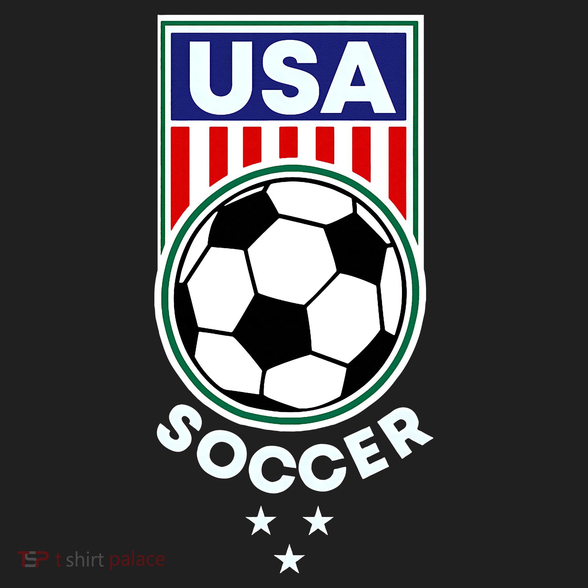 Football Soccer Awesome USA Soccer Women's Dry Zone Grid Polo