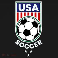 Football Soccer Awesome USA Soccer Ornament thumb 1