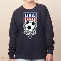 Football Soccer Awesome USA Soccer Women's Sweatshirt thumb 0