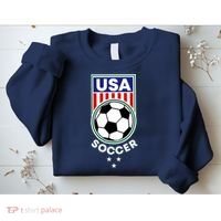 Football Soccer Awesome USA Soccer Sweatshirt thumb 2