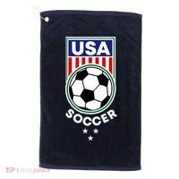 Football Soccer Awesome USA Soccer Golf Towel thumb 0